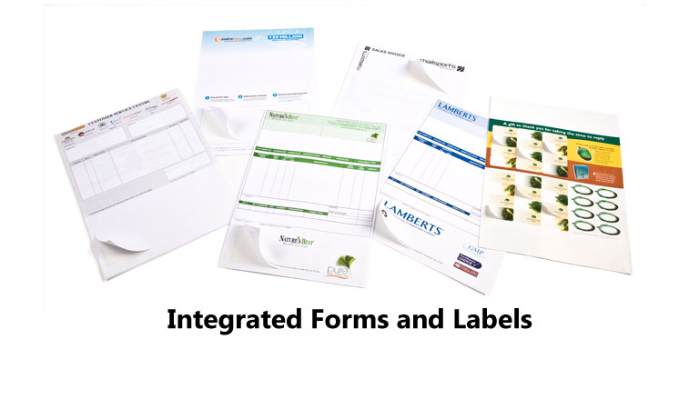 Integrated Forms and Labels
