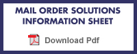mail order information sheet